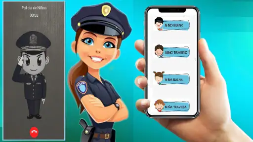 Policia de niños llamada screenshot 5