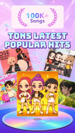 Pop Piano: Kpop Games screenshot 1