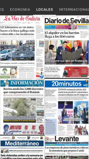 Portadas Periódicos screenshot 5