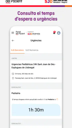 Portal Pacient SJD screenshot 5