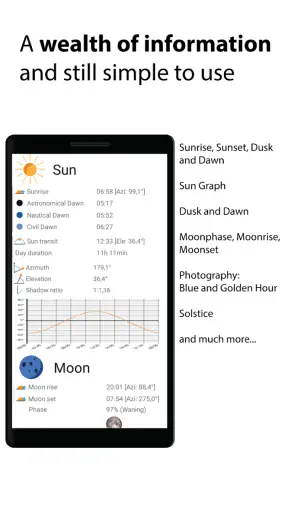Posición de sol y luna screenshot 5