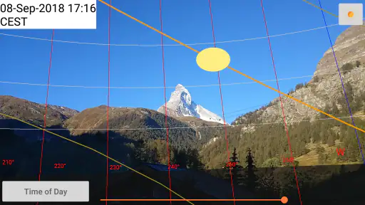 Posición de sol y luna screenshot 6
