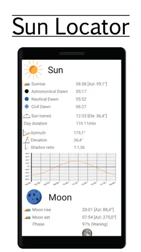 Posición de sol y luna screenshot 8