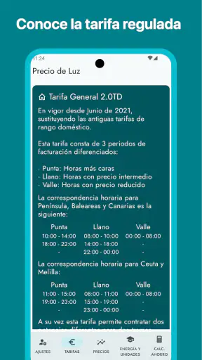 Precio de Luz screenshot 4