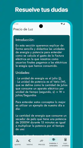 Precio de Luz screenshot 5