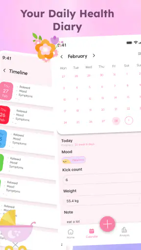 Pregnancy Tracker & Mom Care screenshot 4