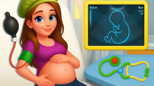 Pregnant Mommy Care Games screenshot 9