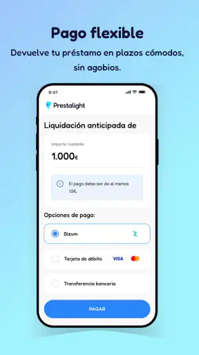 Prestalight-préstamos rápidos screenshot 5