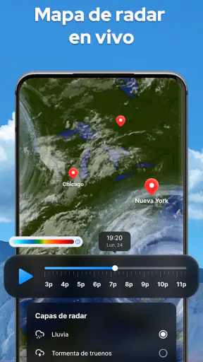 Previsión del tiempo con radar screenshot 4
