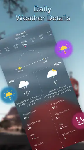 Previsión meteorológica local screenshot 6