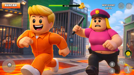 Prison Runner: Obby Game 3d screenshot 7