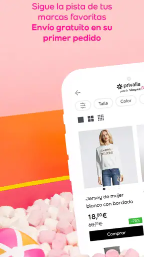 Privalia - outlet shopping screenshot 2