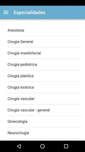 Procedimientos en quirófano screenshot 3