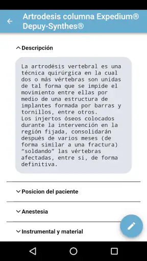 Procedimientos en quirófano screenshot 7