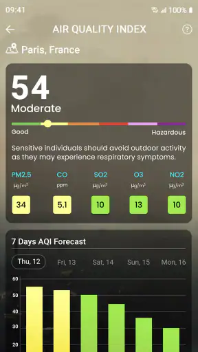Pronóstico del tiempo screenshot 12