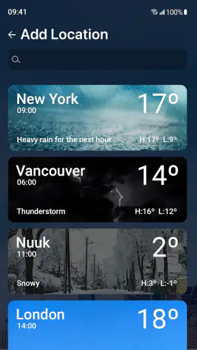 Pronóstico del tiempo screenshot 8