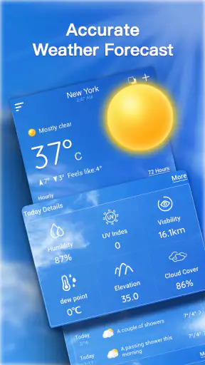 Pronóstico del tiempo en vivo screenshot