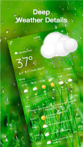 Pronóstico del tiempo en vivo screenshot