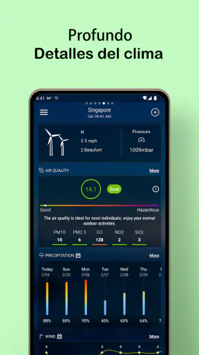 Pronóstico del tiempo local screenshot 3