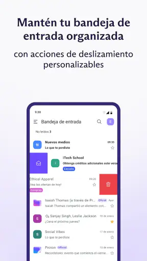 Proton Mail: Correo cifrado screenshot 6