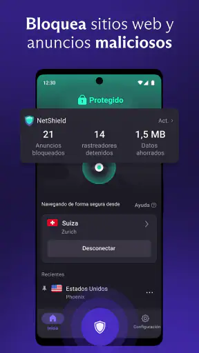 Proton VPN: Rápida y segura screenshot