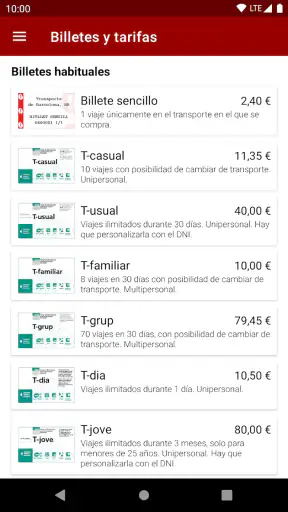 Próximo bus Barcelona screenshot 6