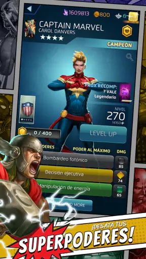 Puzles MARVEL: RPG de héroes screenshot 10