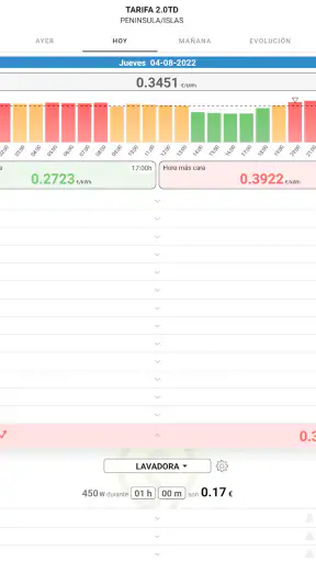 PVPCApp - Precios Luz screenshot 11