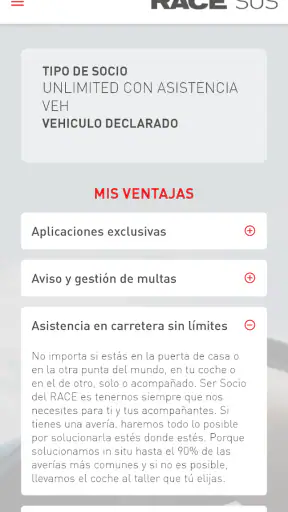 RACE SOS Asistencia screenshot 5