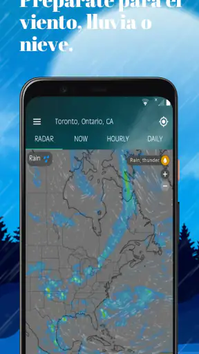 Radar de Lluvia: El Tiempo screenshot 3