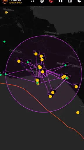 Radar Earth Terremoto screenshot 2