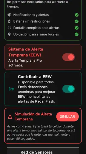 Radar Earth Terremoto screenshot 3