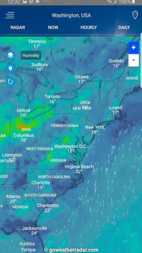 Radar meteorológico screenshot 8