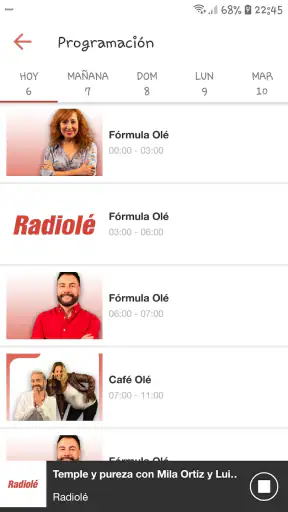 Radiolé screenshot 3