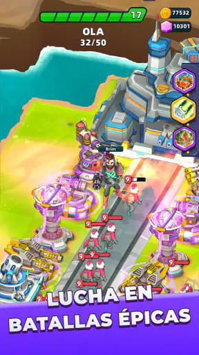 Raid Rush: Defensa de Torres screenshot 2