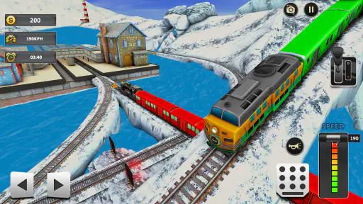 Railway Train Simulator Games screenshot 2