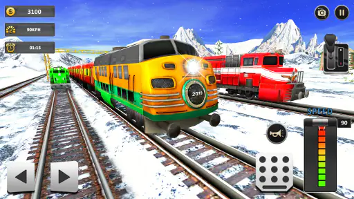 Railway Train Simulator Games screenshot 4
