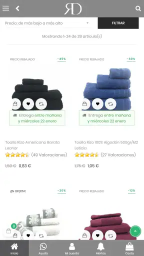 RD Tiendas Textil Hogar screenshot 3