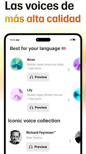 ElevenReader - Lector de voz screenshot 2