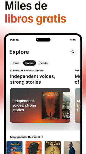 ElevenReader - Lector de voz screenshot 3