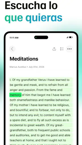 ElevenReader - Lector de voz screenshot 6
