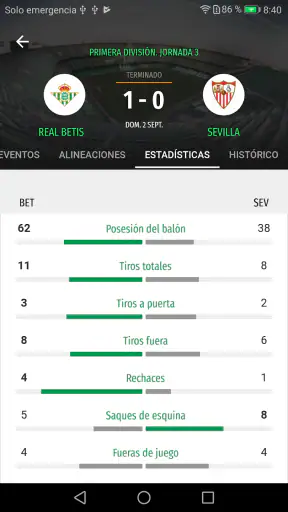 Real Betis Balompié screenshot 5