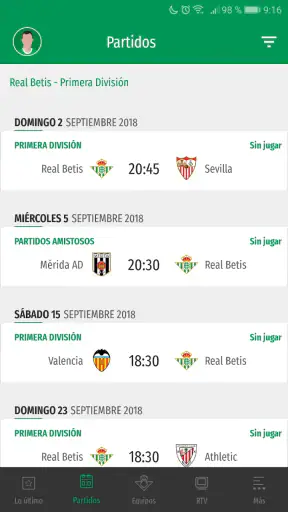 Real Betis Balompié screenshot 6