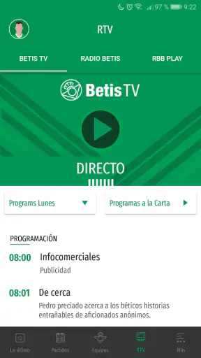 Real Betis Balompié screenshot 7