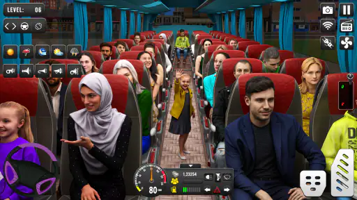 Real Bus Driving Games Sim 3D screenshot 12