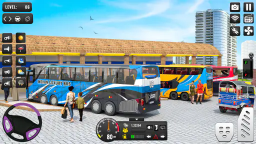 Real Bus Driving Games Sim 3D screenshot 9