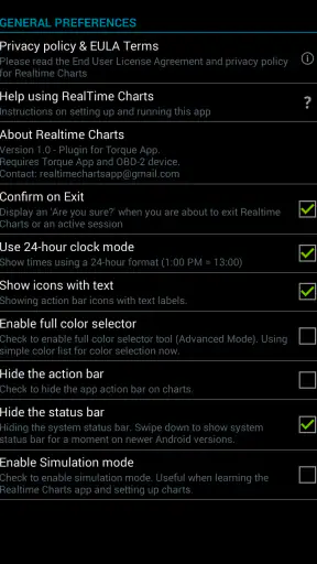 Realtime Charts for Torque Pro screenshot 7