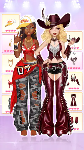 Rebel Glam: Juegos de Vestir screenshot 8