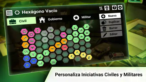 Rebel Inc Creador de Escenario screenshot 11