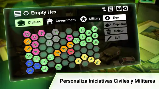 Rebel Inc Creador de Escenario screenshot 5